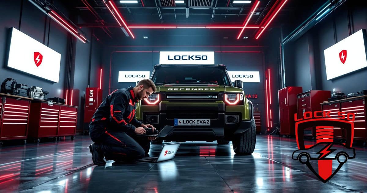 Land Rover Defender L663 EVA2 key programming by Lock50