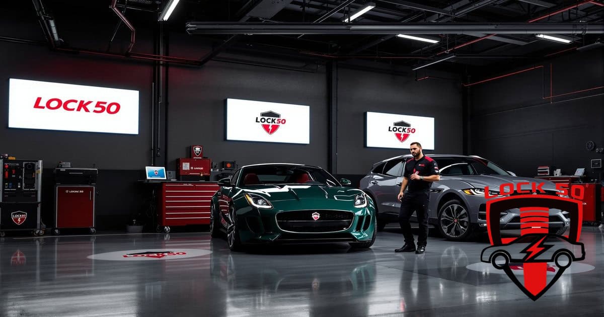 Jaguar F-Type and F-Pace spare key programming by Lock50