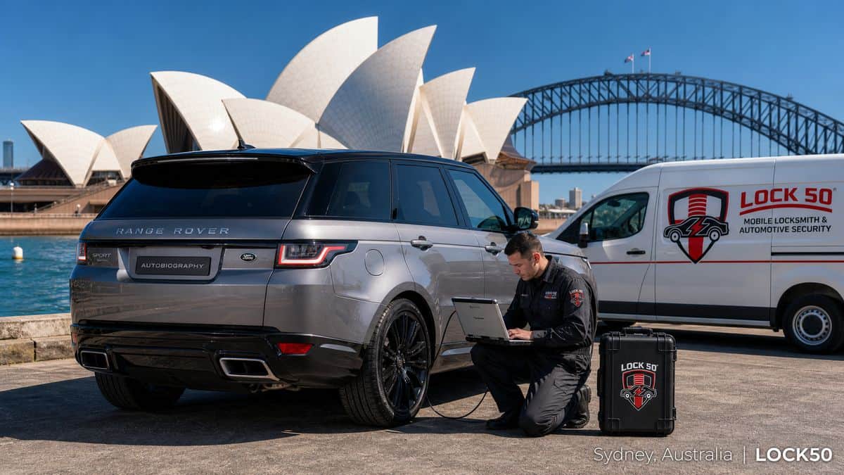 JLR Key Programming in Australia - Lock50 JLR key programming in Australia - Lock50 Range Rover Jaguar Sydney