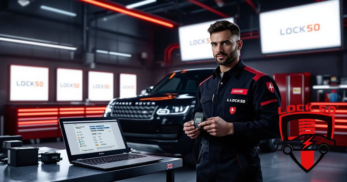 Range Rover Key Replacement Cost UK - Lock50 Range Rover key replacement cost UK price guide by Lock50