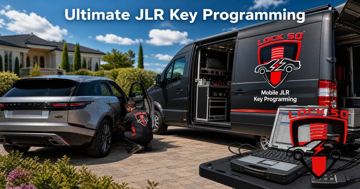 Complete guide to JLR key programming for Range Rover, Land Rover and Jaguar by Lock50