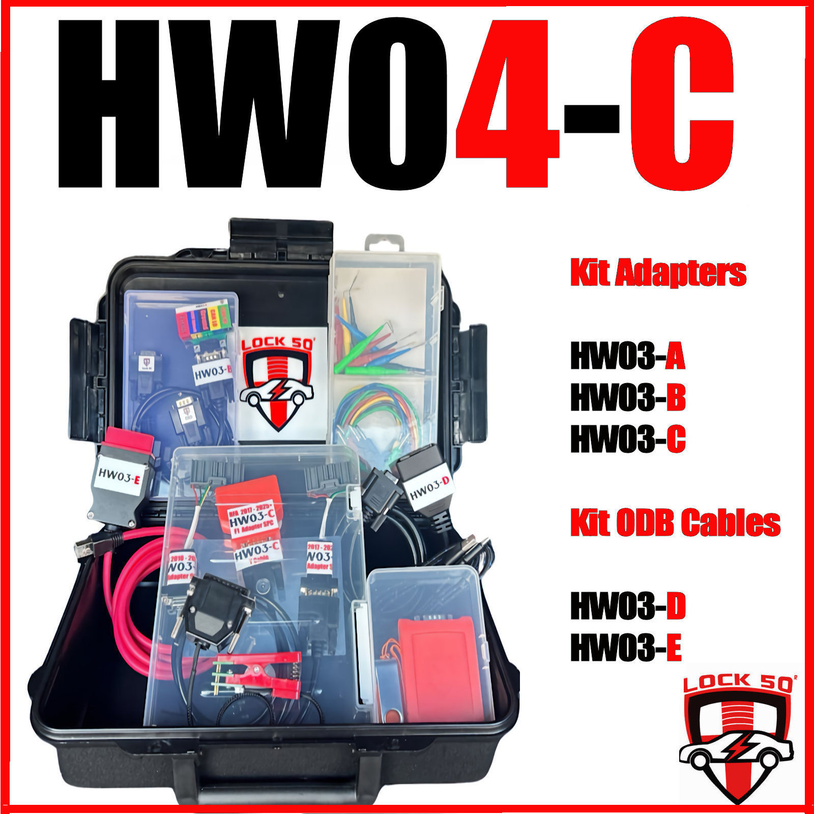 WorldWide Package Lock50 JLR HEx Doctor Link Tool HW04 OBD Support Unlocked or NEW Virgin RFA