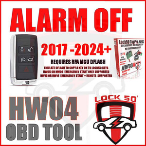 SW31 Lock50 HW04-A & B & C  ALARM OFF VIA OBD, 4 image