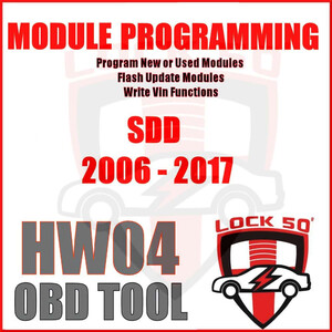 SW21 Lock50 HW04- B & C  OBD Tool JLR SDD Vehicles Module Vin Programming New or Used Parts, 4 image