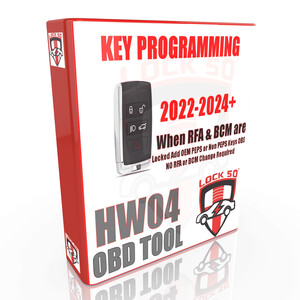 SW30 Lock50 HW04-C  OBD Tool JLR 2021 to 2025+ EVA2 Models Add OEM UWB/PEPS Keys when Locked RFA & Locked BCM Supported L8B2 + R8E2 + M8E2, 3 image