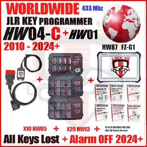 Lock50 JLR OBD Link Tool HW04-C Peace Edition Worldwide Master Locksmith Version  (2010 to  2024+) No Need To Replace Locked RFA  & Can Copy Keys + Alarm OFF to 24+, Worldwide Lock50 HW04-C Package Options: HW04-C+HW01+HW03-C + 20 HW13 + 10HW05 433 Mhz Keys + Dealer Tools , 2 image