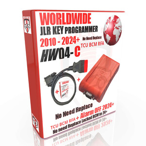 Lock50 JLR OBD Link Tool HW04-C Peace Edition Worldwide Master Locksmith Version No Need To Replace Locked RFA BCM & Can Copy Keys + Alarm OFF to 24+, Worldwide Lock50 HW04-C Package Options: HW04-C OBD Link Tool