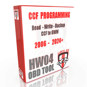 SW24 Lock50 HW04-B & C OBD Tool JLR 2006 to 2024+ CCF  Editor As built Flashing Programming to GWM, 4 image