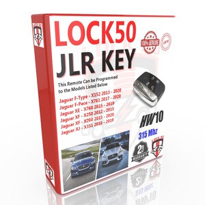 Lock50 Change ID HW10 JLR OEM Key