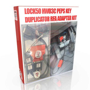 SW33 Lock50 HW04 OBD Tool JLR 2017 to 2024+ Alarm OFF Licence Using RFA adapter Set HW03C, 6 image