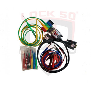 Lock50 JLR OBD HW04-C Tool Kit Support  UWB Models with Locked RFA Programming Spare or Lost Keys Without Module Changes, Worldwide Lock50 HW04-C Package Options: HW04-C OBD Link Tool, 7 image