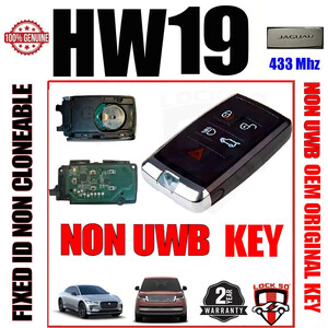 OEM HW19 Jaguar NCF29A1 PEPS Non UWB KEY ORIGINAL 433, 2 image