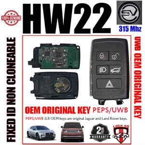 HW22 OEM  SVO NCF29A1 PEPS UWB KEY ORIGINAL 315 Mhz, 2 image