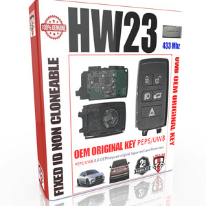 HW23 OEM Jaguar JLR NCF29A1 PEPS UWB  KEY ORIGINAL 433 Mhz