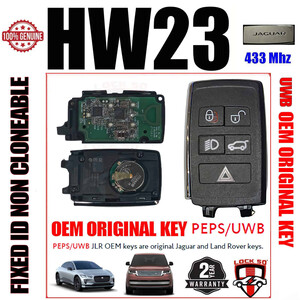 HW23 OEM Jaguar JLR NCF29A1 PEPS UWB  KEY ORIGINAL 433 Mhz, 2 image