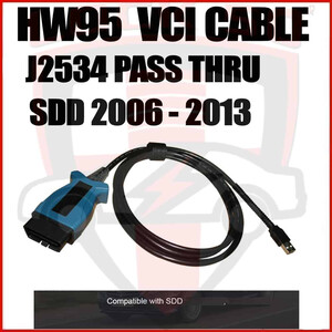 HW95 JLR J2534 VCI for SDD 2006 to 2013, 2 image