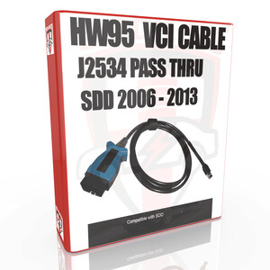 HW95 JLR J2534 VCI for SDD 2006 to 2013