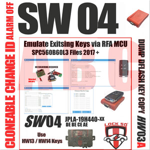 Lock50 JLR OBD HW04-A Tool Kit for Unlocked Keyless Modules, 10 image