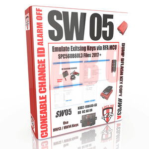 SW 05 -   FREE with Lock50 HW01 & HW04  K8D2-19H440-BB K8D2-19H440-BC K8D2-19H440-AB K8D2-19H440-AC Modules for MCU SPC560B60L3  Key Emulation 2017-2024+