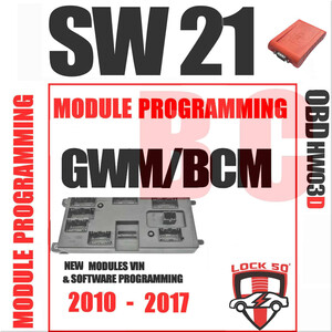 SW21 Lock50 HW04- B & C  OBD Tool JLR SDD Vehicles Module Vin Programming New or Used Parts, 2 image