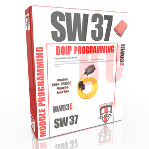 SW37 Lock50 HW04-C OBD Tool JLR  DOIP Programming & Diagnostics via Enet 2022 to 2024+