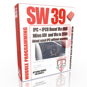 SW39 JLR IPC CAN & IPCB DOIP Make virgin via OBD & Adaptation & Module Programming for HW04-B or HW04-C