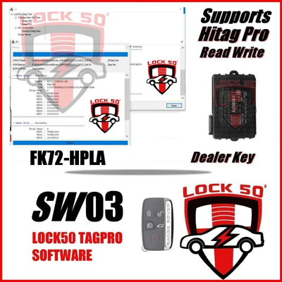 SW 03  -    FREE with Lock50 HW01 & HW04  Jaguar Land Rover  Precoding Dealer Key Dump Tool FK72 HPLA DPLA for MCU MC9S12XEP100, 6 image