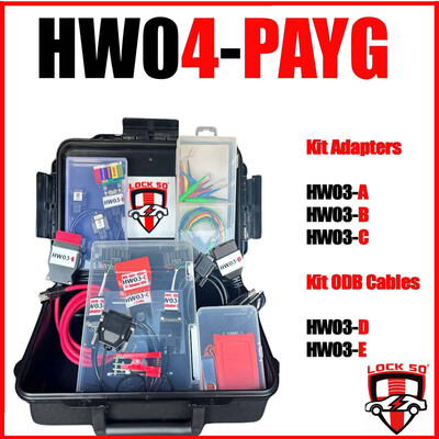 Lock50 JLR OBD HW04 Pay as You Use Tool Kit, 2 image