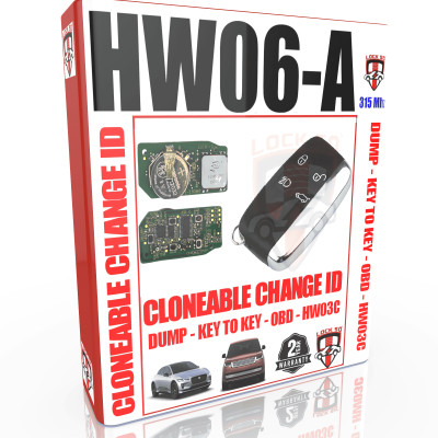 Lock50 HW06-A Change ID JLR Key 315 Mhz  2010  to 2024