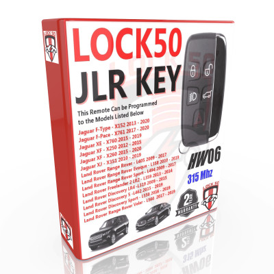 Lock50 HW06-A Change ID JLR Key 315 Mhz  2010  to 2024, 3 image
