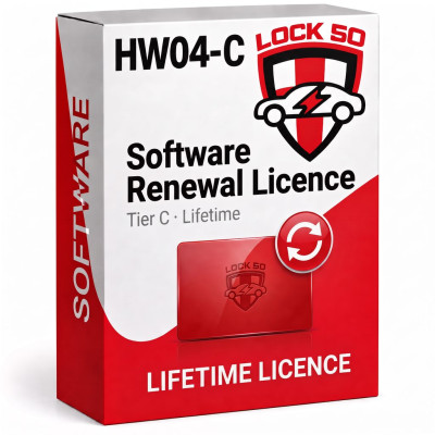 HW04-C Lifetime Lock50 Software Renewal Licence, Lock50 HW04 Licence Renewal Cost: HW04-C Lifetime 