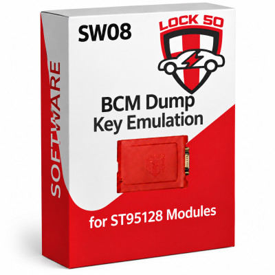 SW08 - Jaguar Land Rover Jaguar BCM ST 95128 Dump for JPLA L8B2 M8E2 R8E2 Key Emulation 2017-2025+