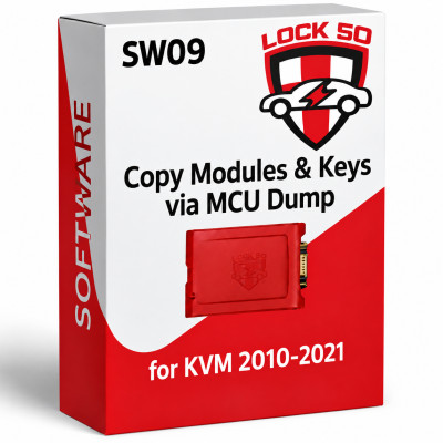 SW09 - Module Copy Key via MCU Dumps for KVM 9S12XEP100 on HW05 to HW10 2010 to 2021