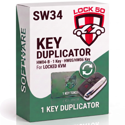 SW34 Token Duplicator  HW04- A   1 Key Programming Licence  HW05/HW06 Key