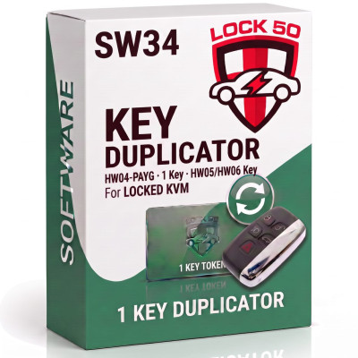 SW34 Token Duplicator HW04- B 1 Key Programming Licence  HW05/HW06 Key