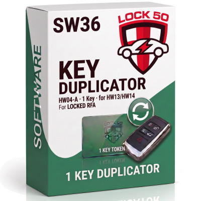 SW36 Token HW04- PAYG 1 Key Programming Licence HW13/HW14 Key