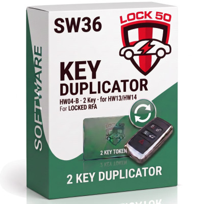 SW36 Token HW04- A 2 Key Programming Licence HW13/HW14 Key