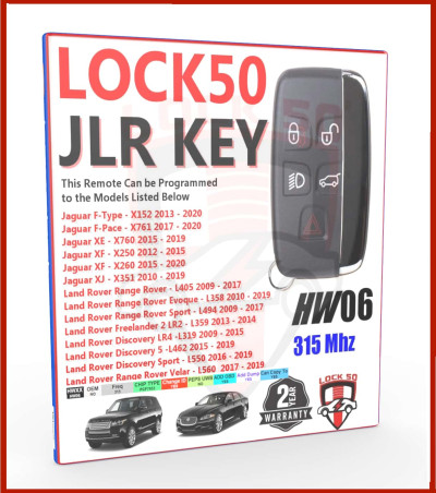 Lock50 HW06-A Change ID JLR Key 315 Mhz  2010  to 2024, 5 image