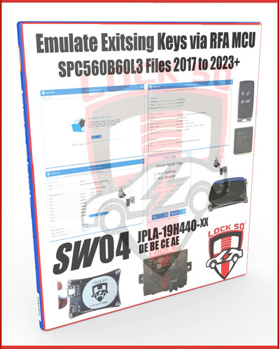 SW 04  - FREE with Lock50 HW01 & HW04   Land Rover JPLA-19H440-DE BE CE AE  Module for MCU SPC560B60L3 Key Emulation 2017-2025+, 4 image